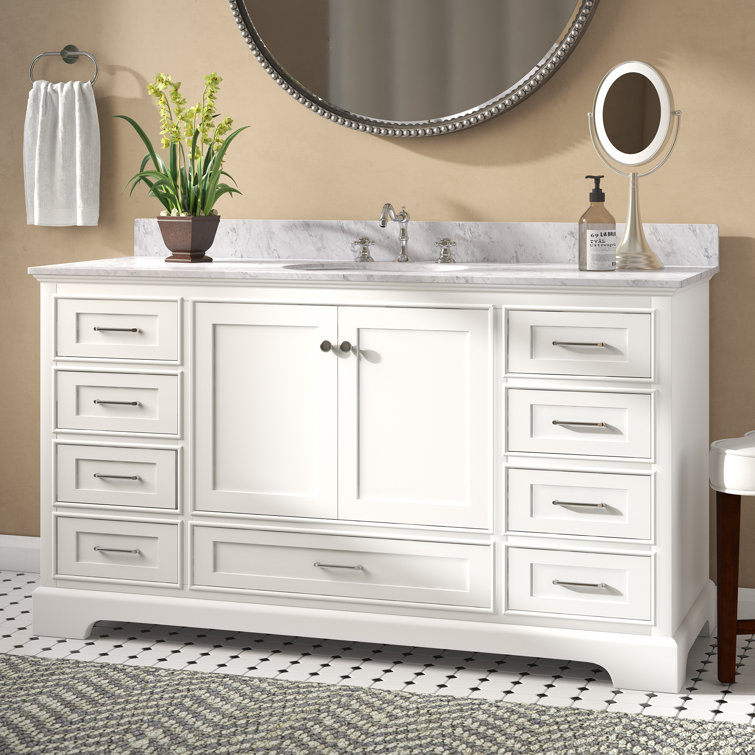 Lark Manor Larosa 60" Single Bathroom Vanity Set & Reviews Wayfair